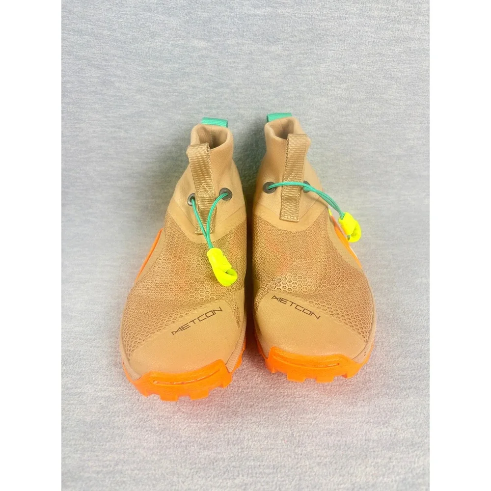 Nike Metcon SF X Training Sneakers Mens 7 Brown Beech Tree Orange Neon Comfort